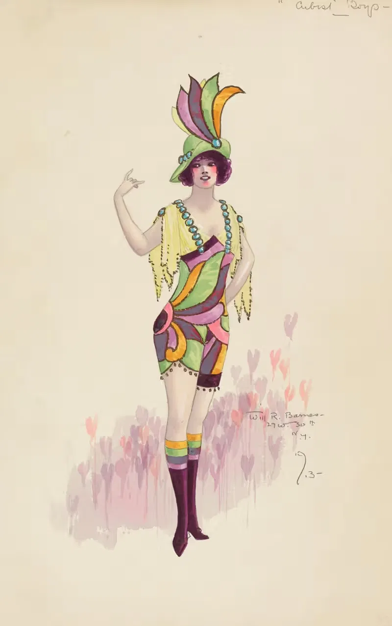Cubist Boys by Will R. Barnes, 1913 — digital art print download