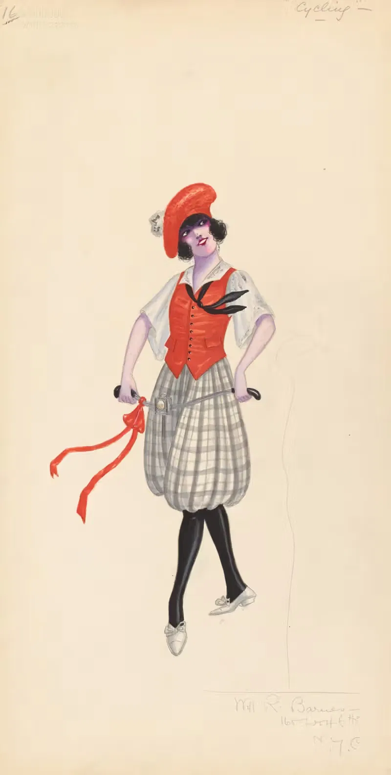 Велоспорт by Уилл Р. Барнс, 1912 - 1924 — digital art print download