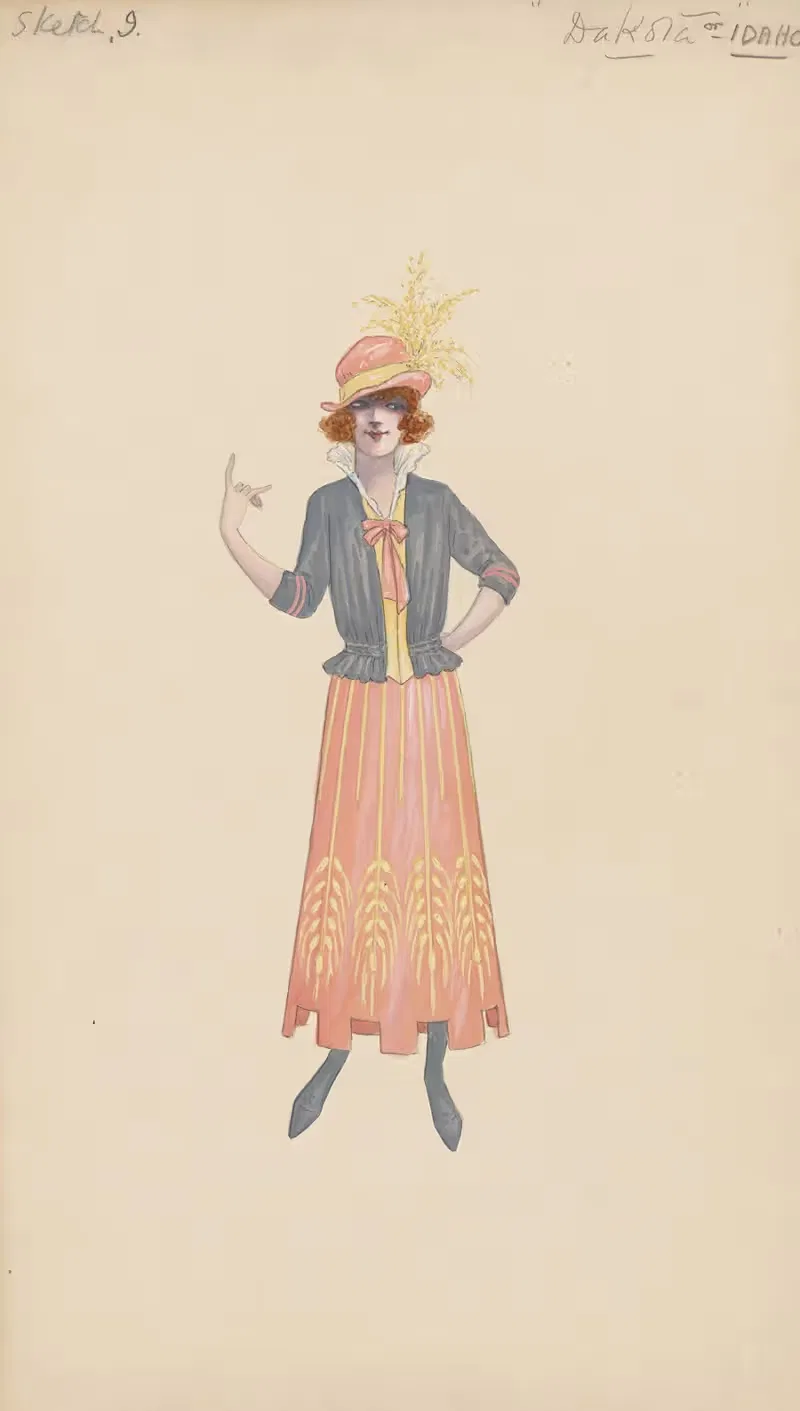Dakota or Idaho-Sketch 9 — Will R. Barnes