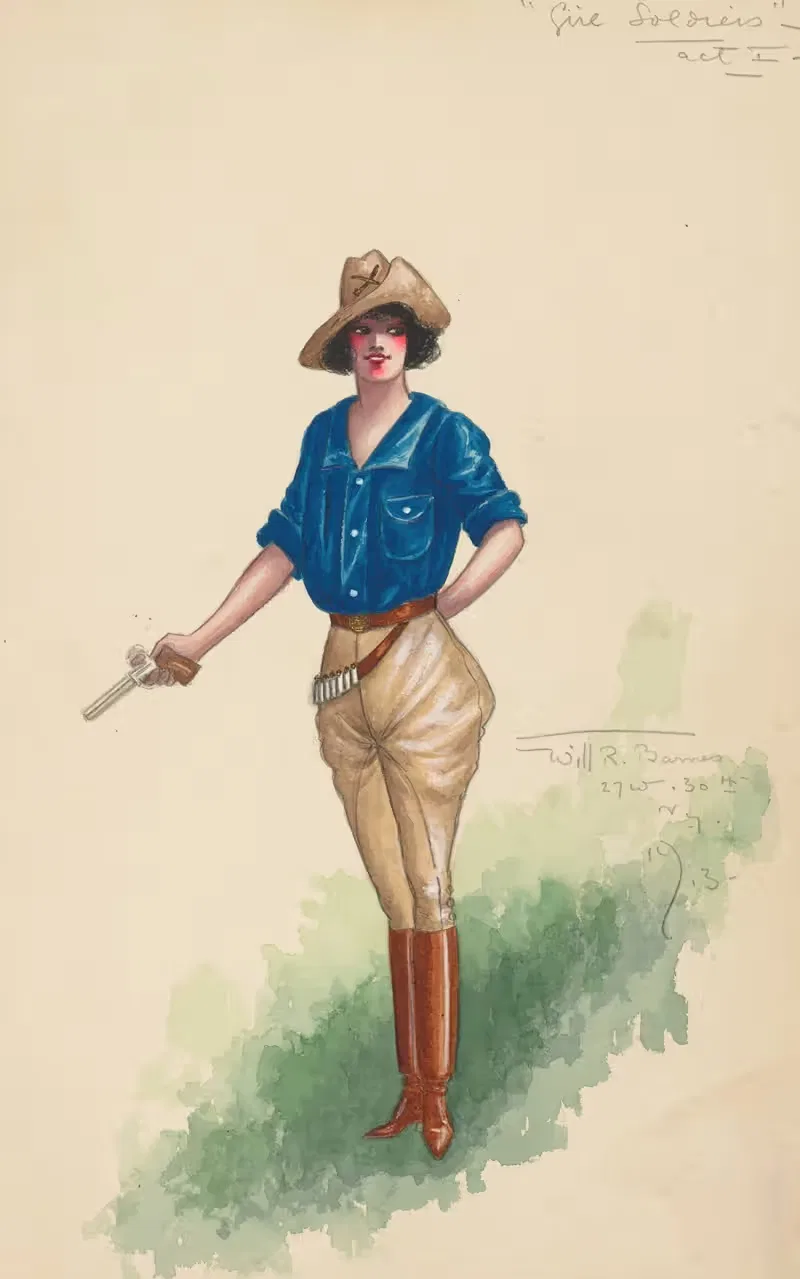 Girl Soldiers-Act I — Will R. Barnes