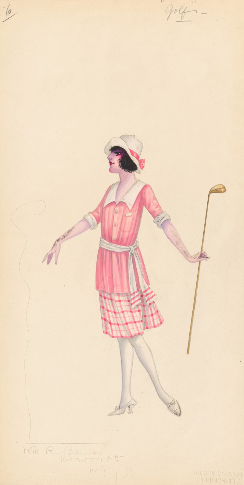 Гольф, 6 by Уилл Р. Барнс, 1912 - 1924 — digital art print download