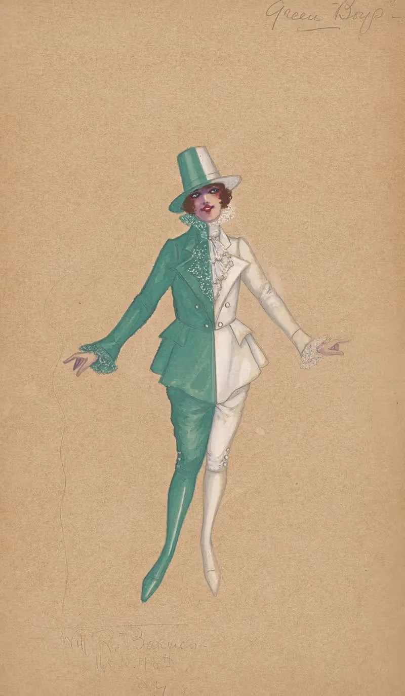 Зеленые мальчики by Уилл Р. Барнс, 1919 - 1920 — digital art print download