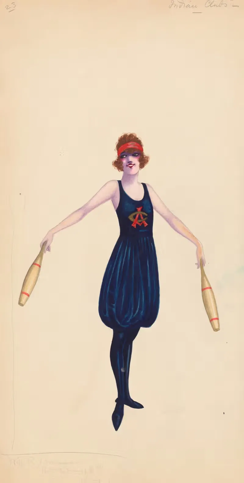 Индийские клубы, 23 by Уилл Р. Барнс, 1912 - 1924 — digital art print download
