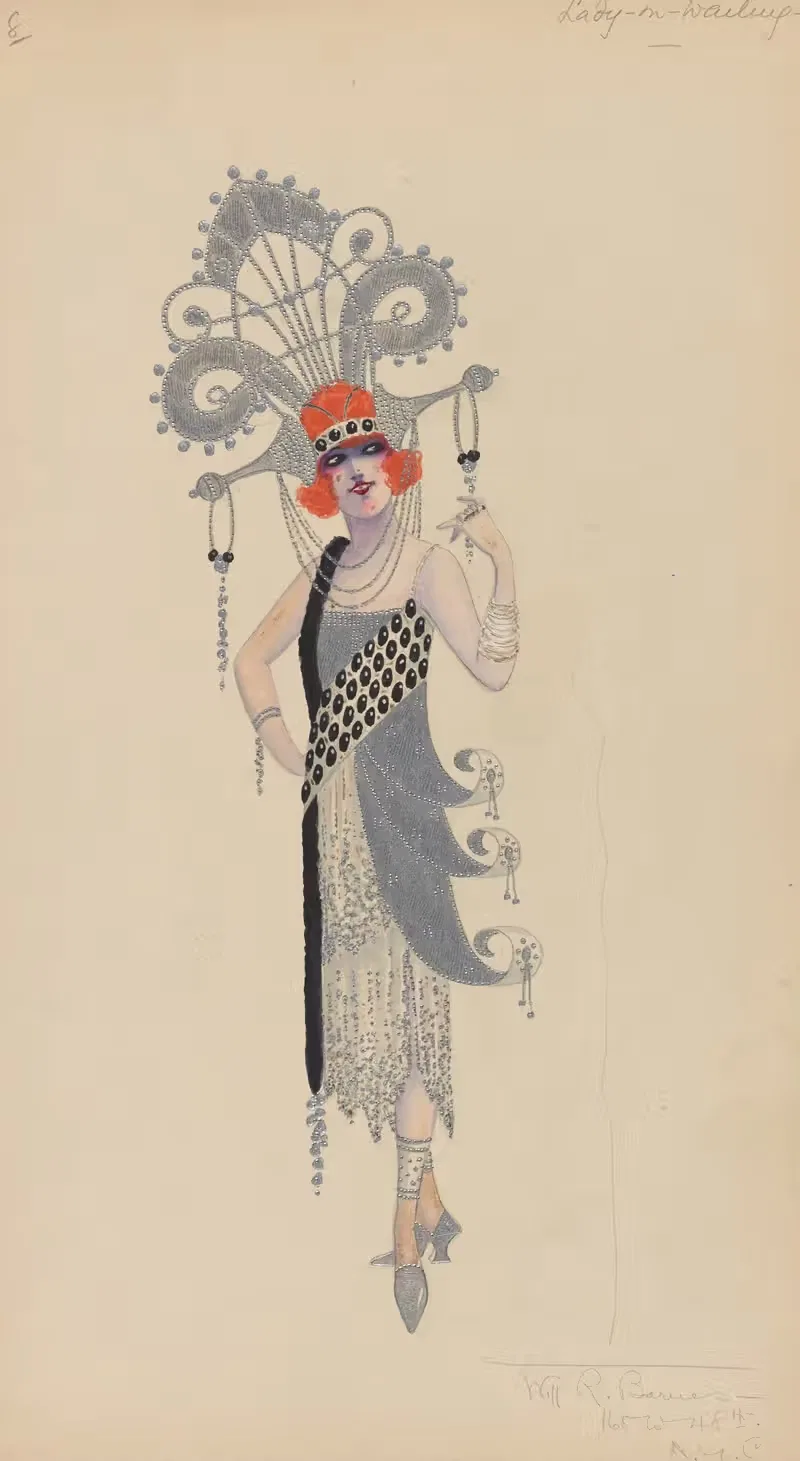 Дама при дворе by Уилл Р. Барнс, 1912 - 1924 — digital art print download
