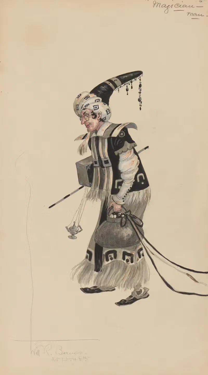 Человек-маг by Уилл Р. Барнс, 1912 - 1924 — digital art print download