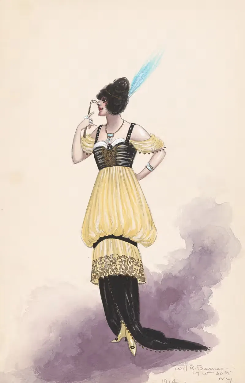 Мадам Берени; Акт II by Уилл Р. Барнс, 1914 — digital art print download