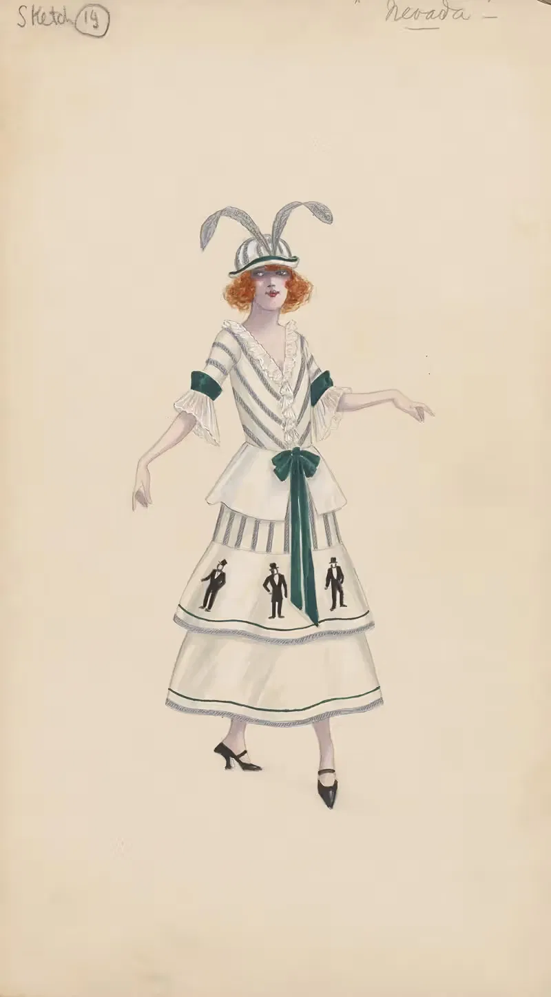Nevada-Sketch 19 by Will R. Barnes, 1915 — digital art print download