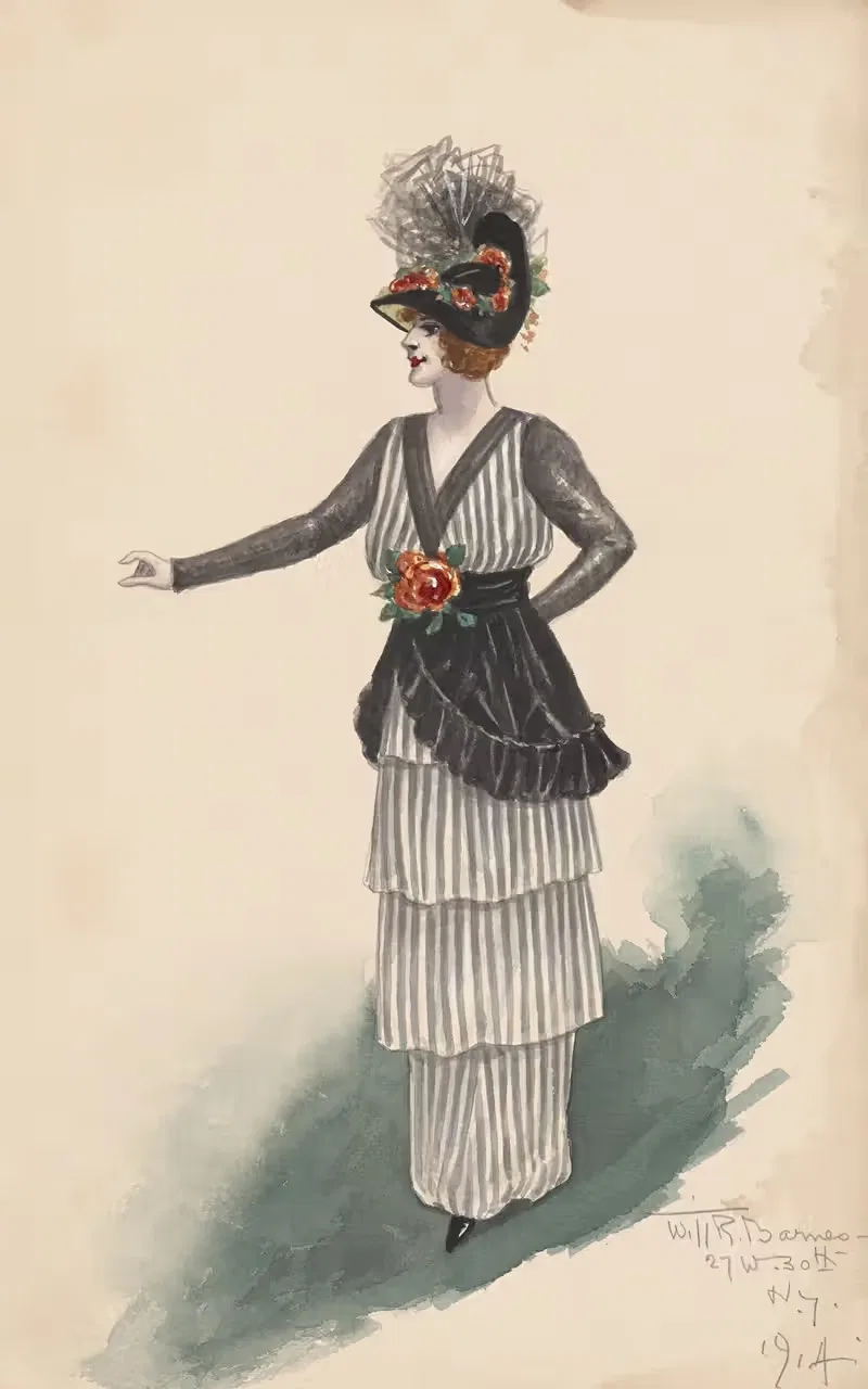 Полина; Акт II by Уилл Р. Барнс, 1914 — digital art print download