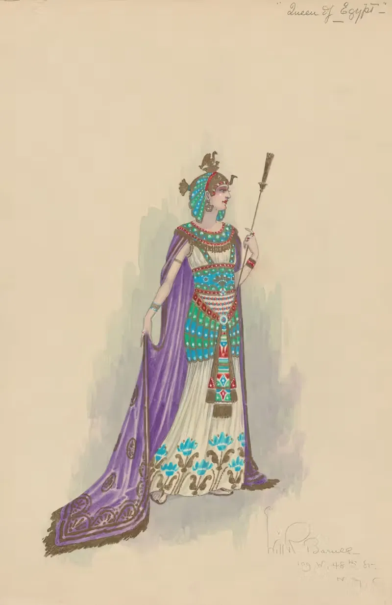 Королева Египта by Уилл Р. Барнс, 1912 - 1924 — digital art print download