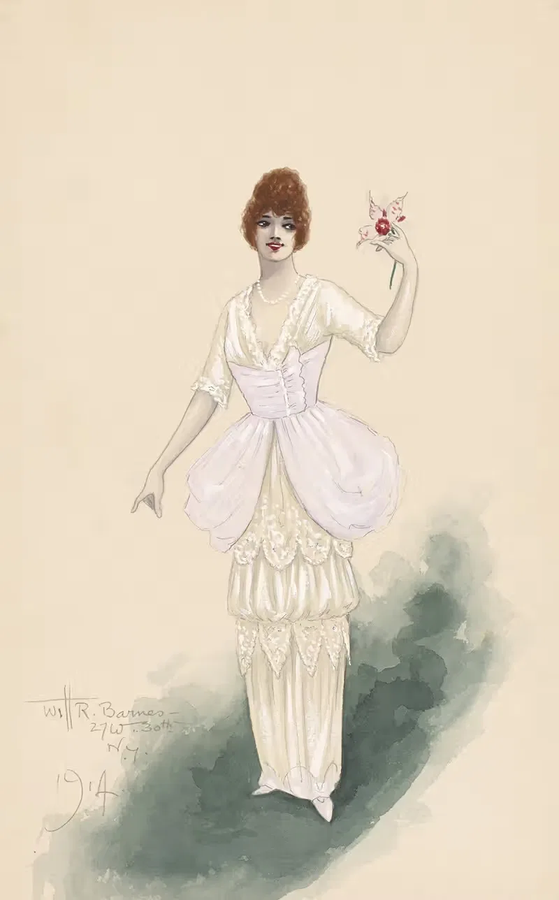 Танго-девушка; Акт II, 30 by Уилл Р. Барнс, 1914 — digital art print download