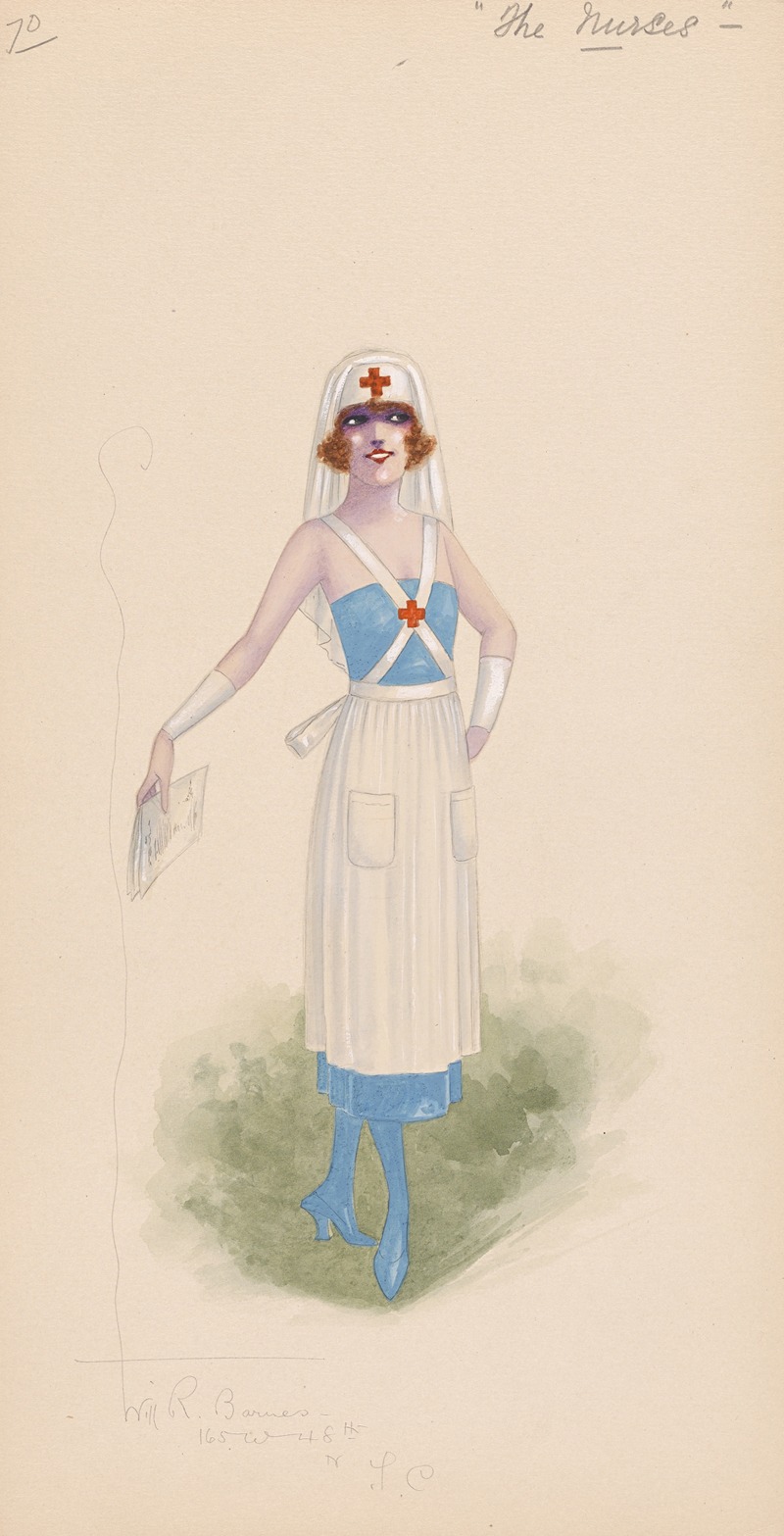 Медсестры, 70 by Уилл Р. Барнс, 1921 - 1922 — digital art print download