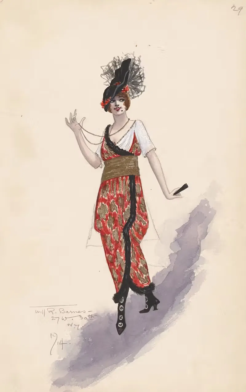 Тилли; Акт I, 29 by Уилл Р. Барнс, 1914 — digital art print download