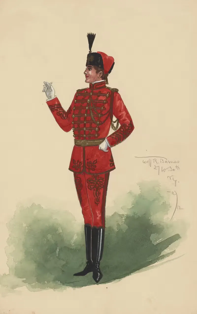 Без названия by Уилл Р. Барнс, 1912 — digital art print download