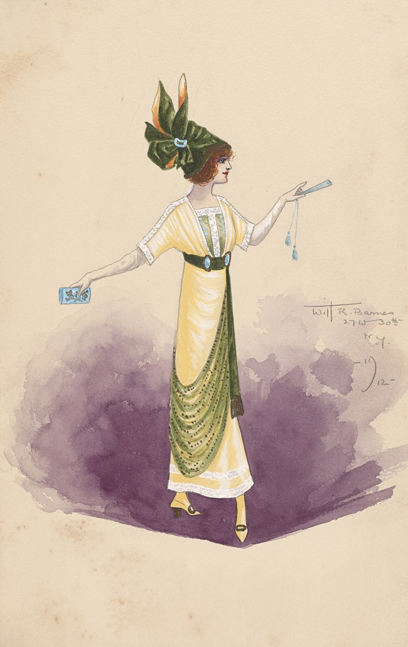 Без названия by Уилл Р. Барнс, 1912 — digital art print download
