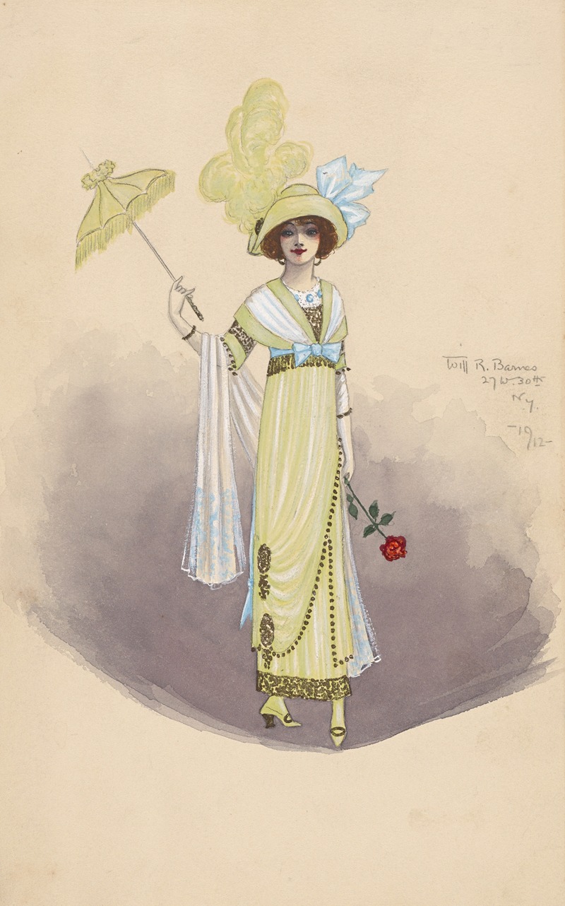 Без названия by Уилл Р. Барнс, 1912 — digital art print download
