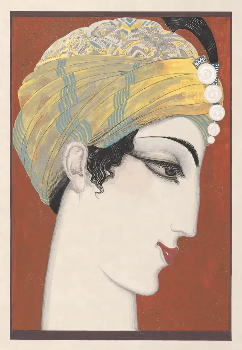 Histoire de la princesse Boudour Pl.02 — Francois-Louis Schmied