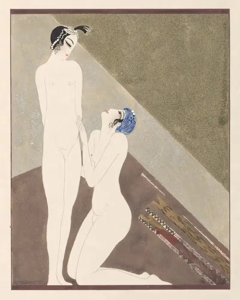 Histoire de la princesse Boudour Pl.13 — Francois-Louis Schmied