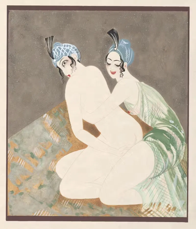 Histoire de la princesse Boudour Pl.17 — Francois-Louis Schmied