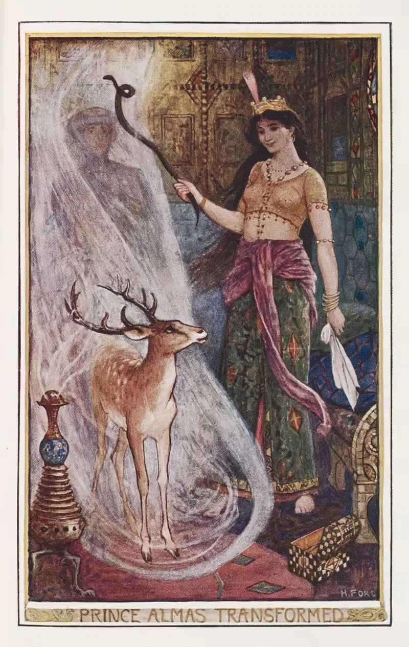 Принц Алмас преобразился by Генри Джастис Форд, 1904 — digital art print download