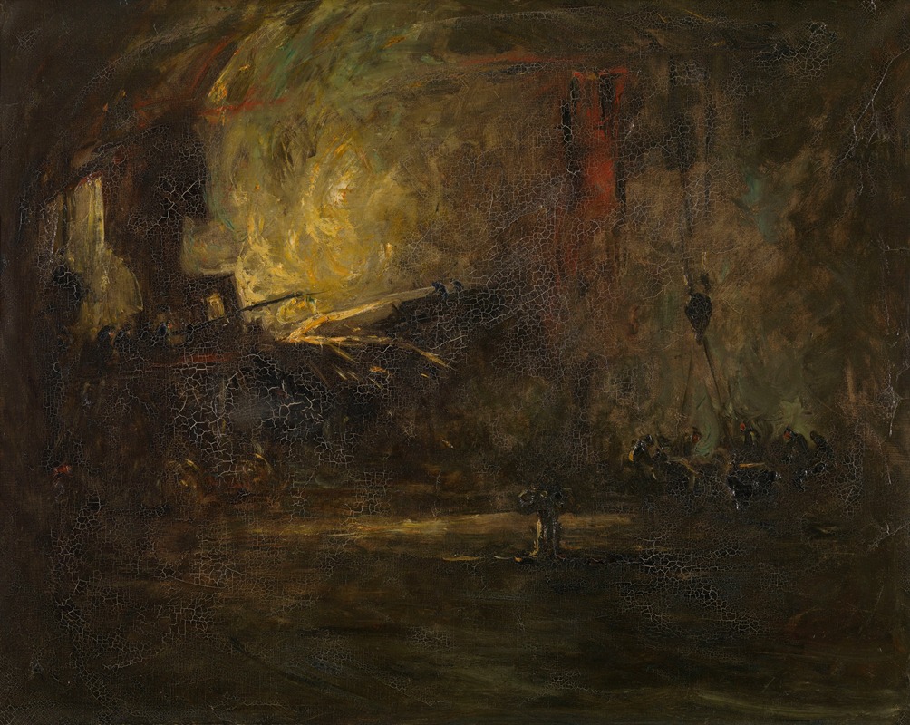 Сталеплавильный завод by Арман Жамар, 1932 — digital art print download