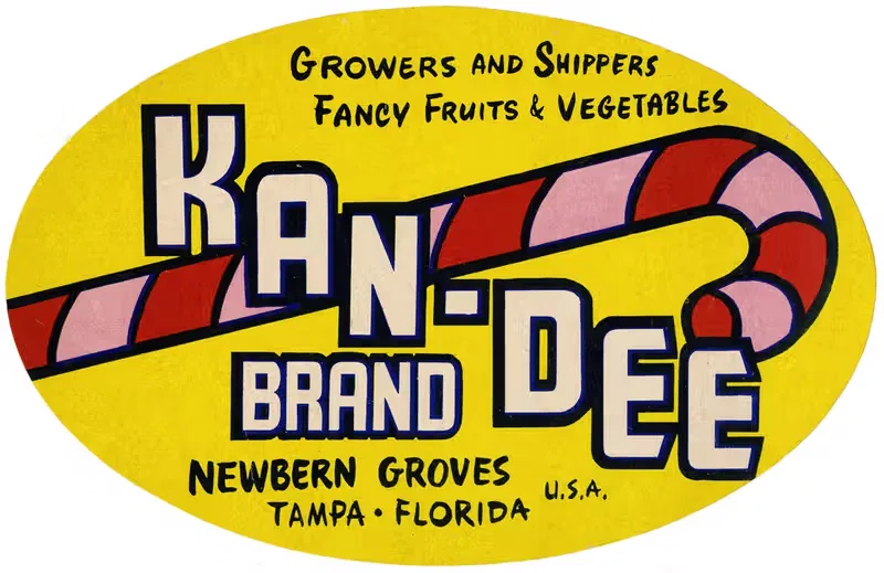 Этикетка продукции Kan-Dee Brand by Аноним, 1930-1950 — digital art print download