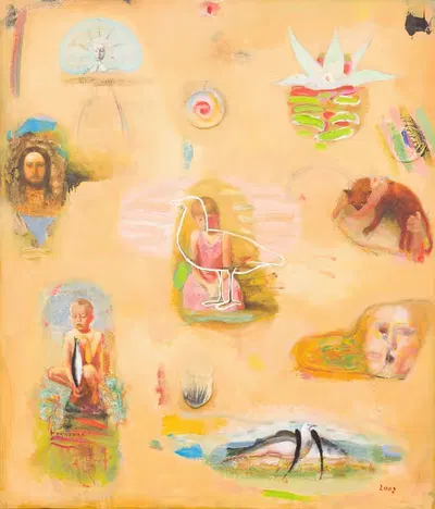 Bird and Fish and Other Things Associated with This by Tiit Pääsuke, 2002-2003 — digital art print download