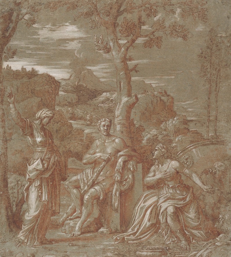 The Choice of Hercules — Michel Corneille