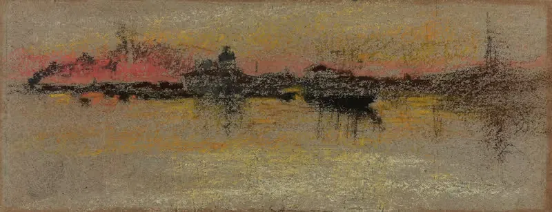 Venice; Sunrise on the Rialto — James Abbott McNeill Whistler
