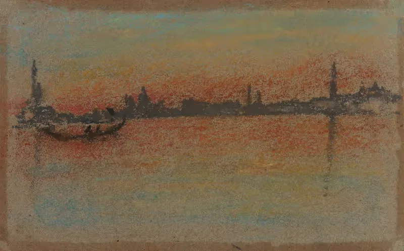 Венеция; Закат на гавани by Джеймс Абботт МаКнилл Уистлер, 1880 — digital art print download