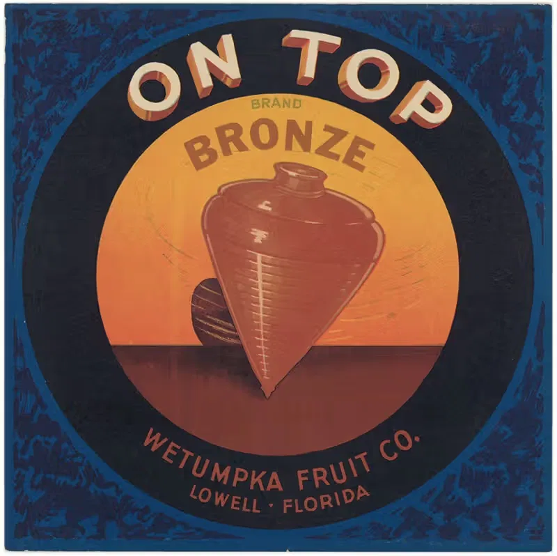 On Top Brand – Bronze Label Citrus Label — Anonymous