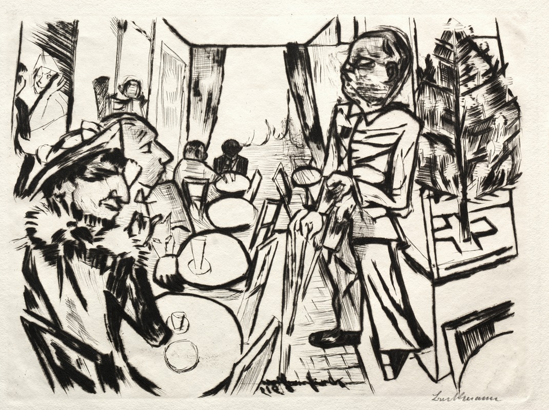 Christmas 1919 by Max Beckmann, 1919 — digital art print download
