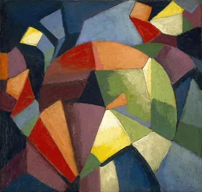 Synchromy by Morgan Russell, 1914 — digital art print download