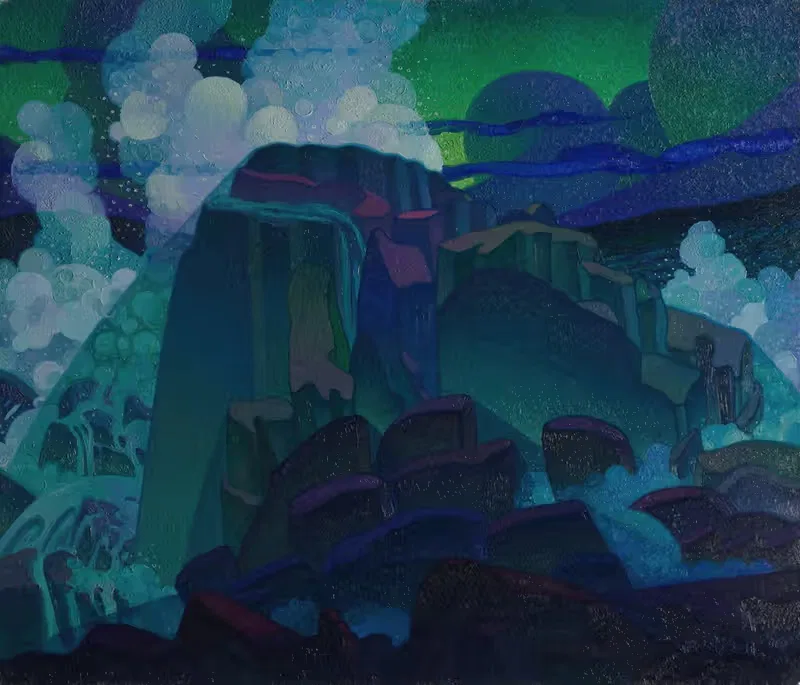 Скала на море by Реймонд Джонсон, 1920-1922 — digital art print download