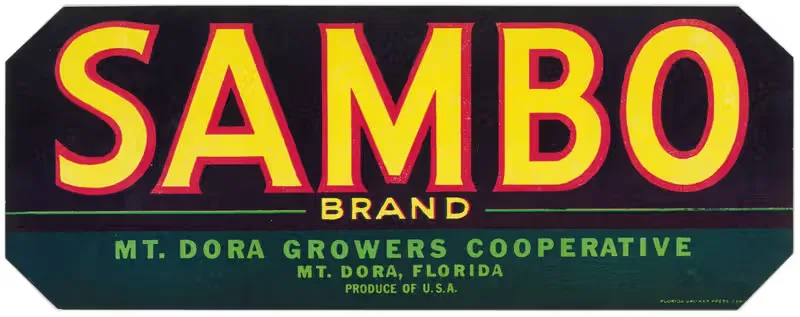 Этикетка продукции Sambo Brand by Аноним, 1930-1950 — digital art print download