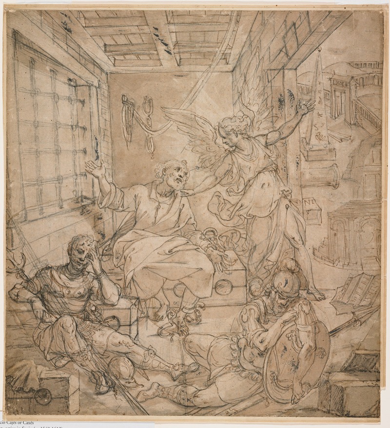 Liberation of Saint Peter — Patricio Cajes