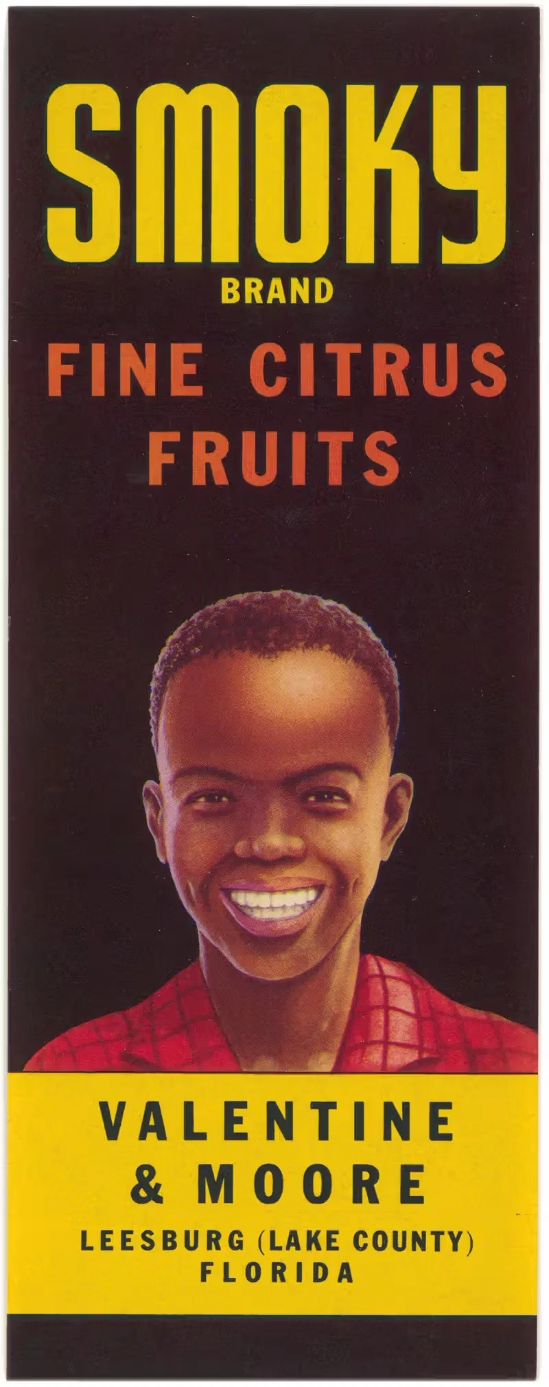 Smoky Brand Fine Citrus Fruit Label — Anonymous
