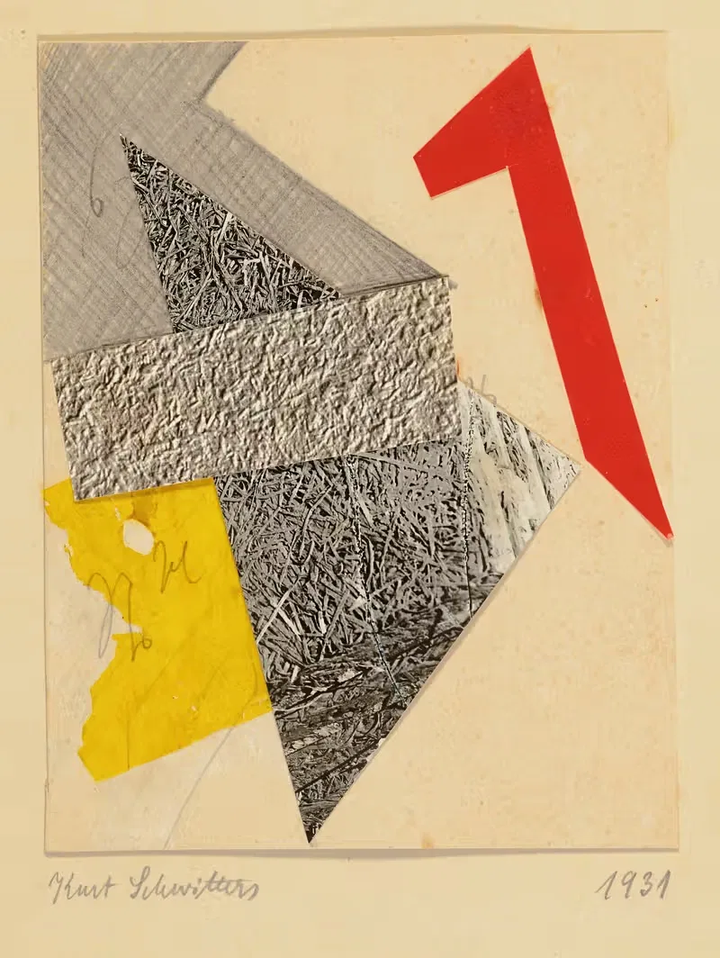 Ohne Titel by Kurt Schwitters, 1931 — digital art print download