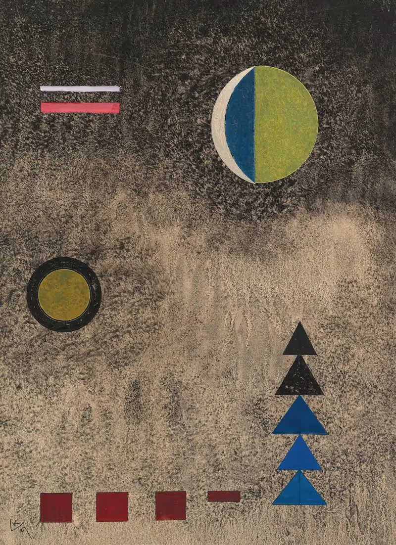 В свободном черном by Василий Кандинский, 1927 — digital art print download