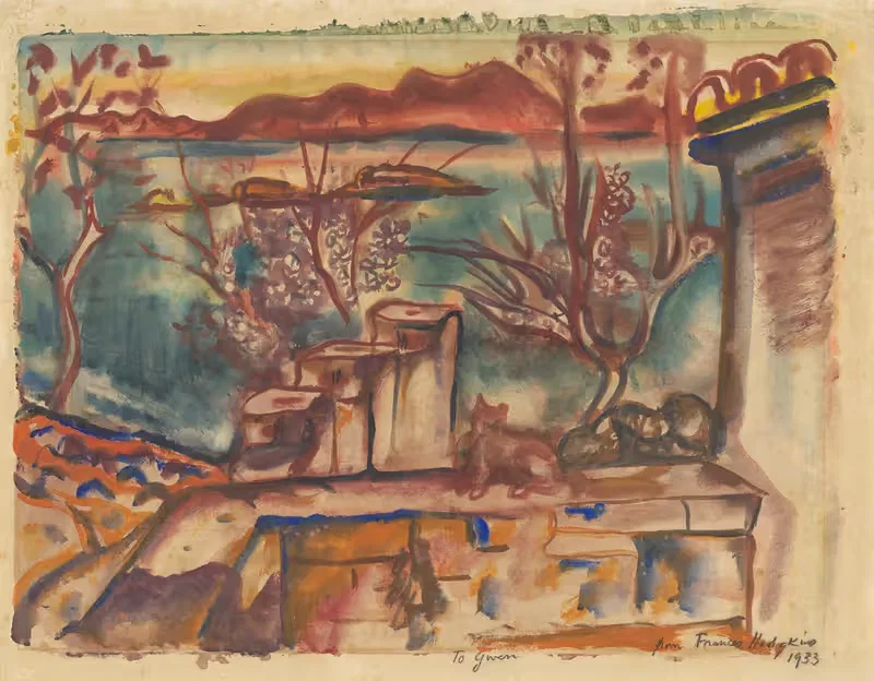 Ибица, Балеарские острова by Франсис Ходгкинс, 1933 — digital art print download