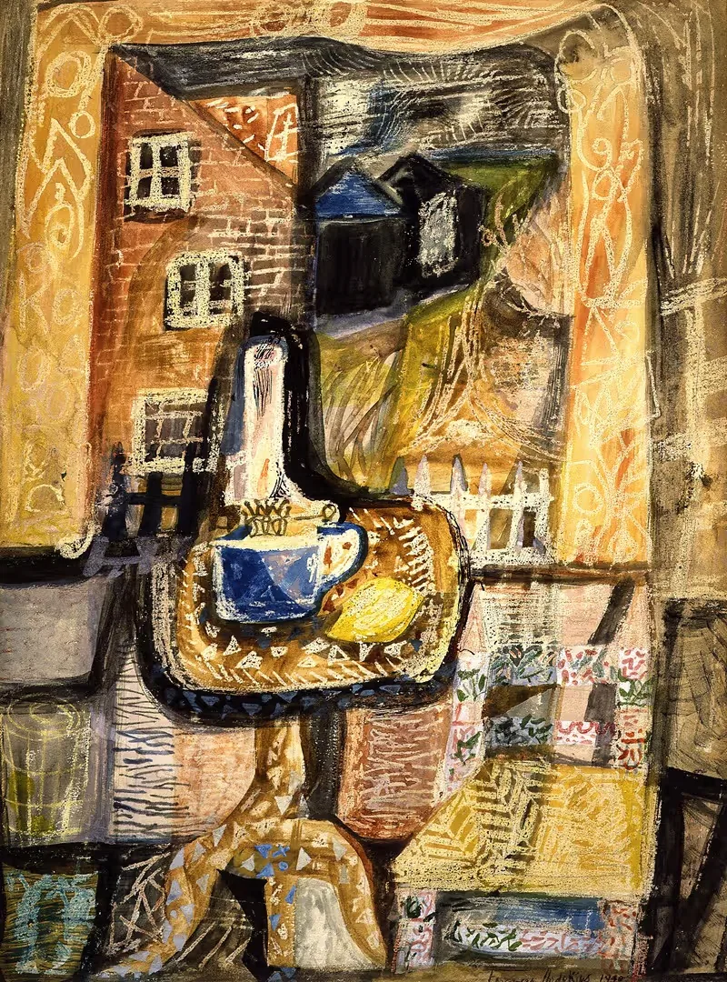 Отражения дома by Франсис Ходгкинс, 1940 — digital art print download
