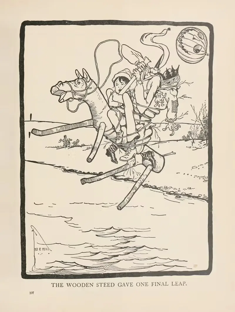 The Marvelous Land of Oz Pl.14 — John Rea Neill