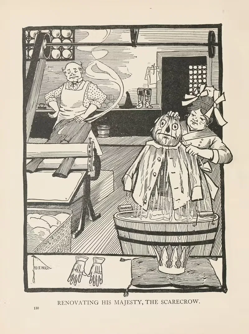 The Marvelous Land of Oz Pl.18 — John Rea Neill