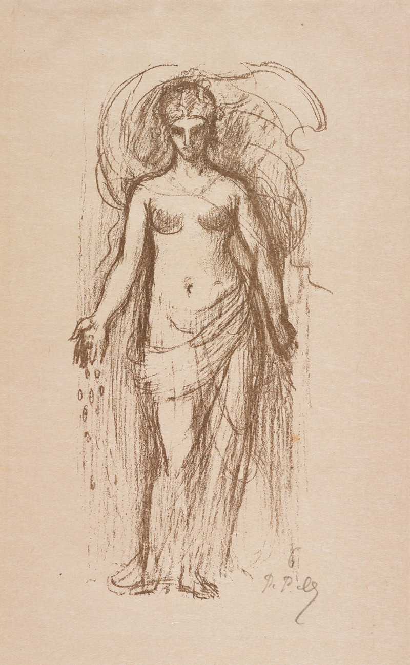 Study of a Woman — Пьер Пюви де Шаванн