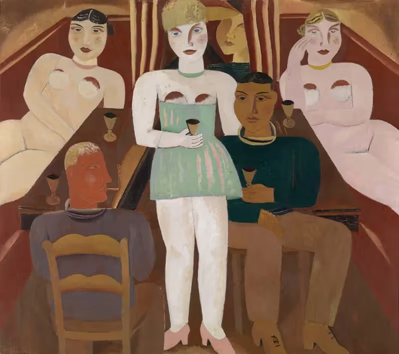 The Good House by Gustave De Smet, 1926 — digital art print download