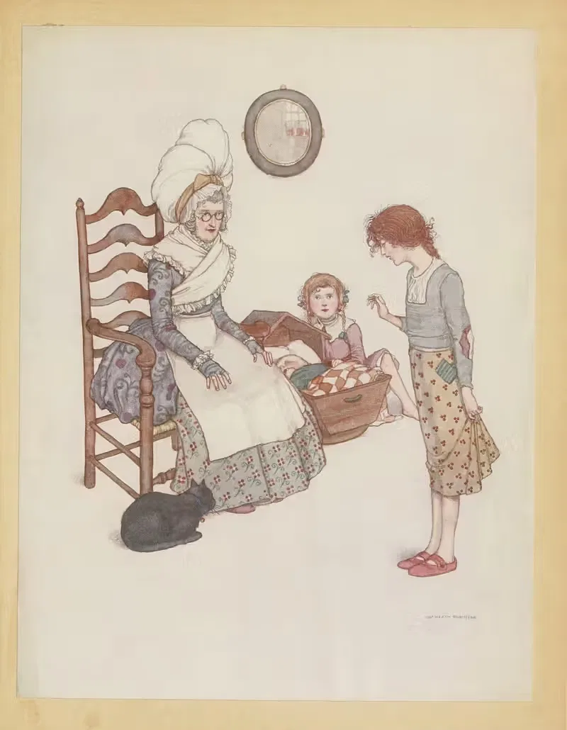 Then began the nightingale to sing — William Heath Robinson