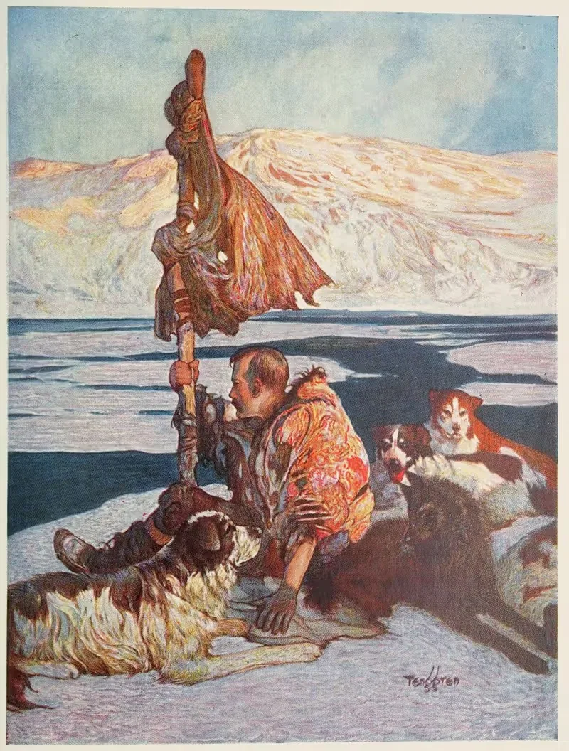 На льдине by Густав Тенгрен, 1924 — digital art print download