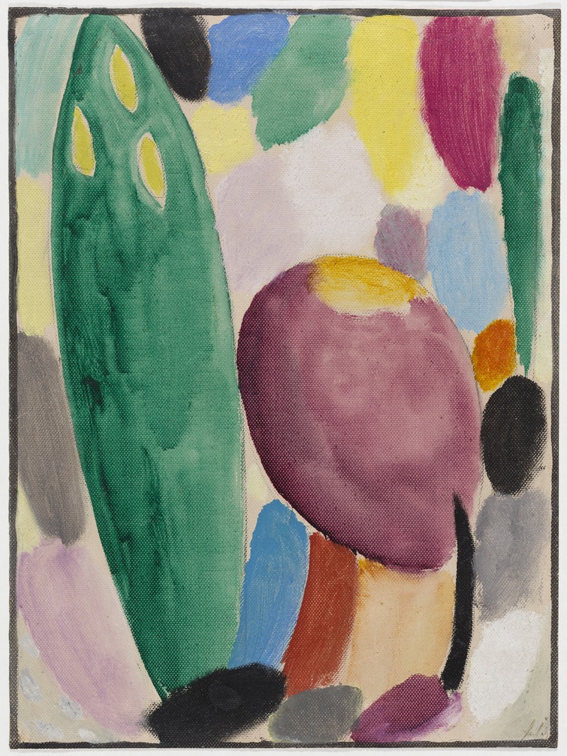 Вариация (Деревья) by Алексей фон Явленский, 1919 – 1920 — digital art print download
