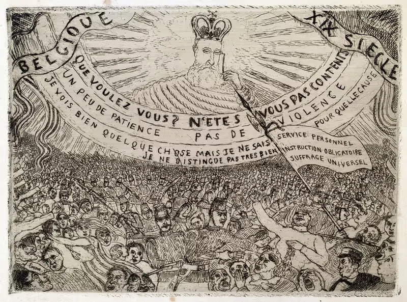Belgium in the XIXth Century — James Ensor