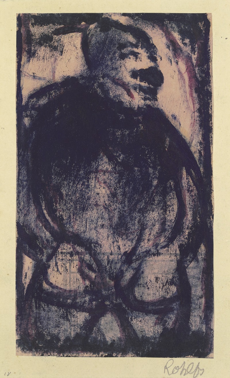 Standing man by Christian Rohlfs — digital art print download