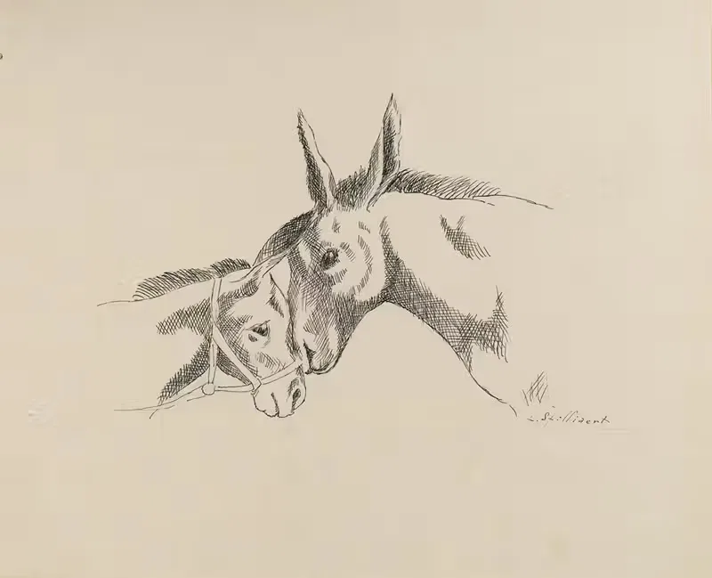 Во времена, когда Нанетта была потеряна by Леон Спиллиарт, 1931 — digital art print download